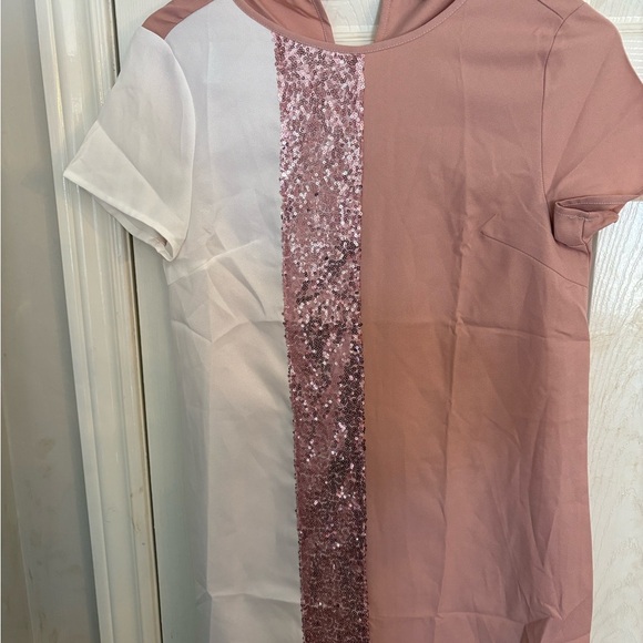 Shein Blush Pink Top - Picture 1 of 7